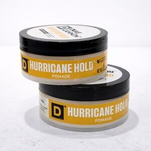 Duke Cannon Hurricane Hold Pomade LOT OF 2 JARS 2 oz Each- Maximum Hold No Shine